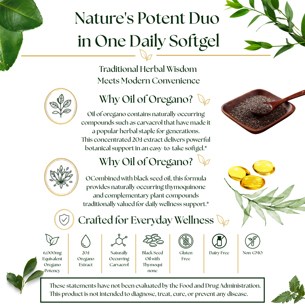 Oregano Oil Capsules