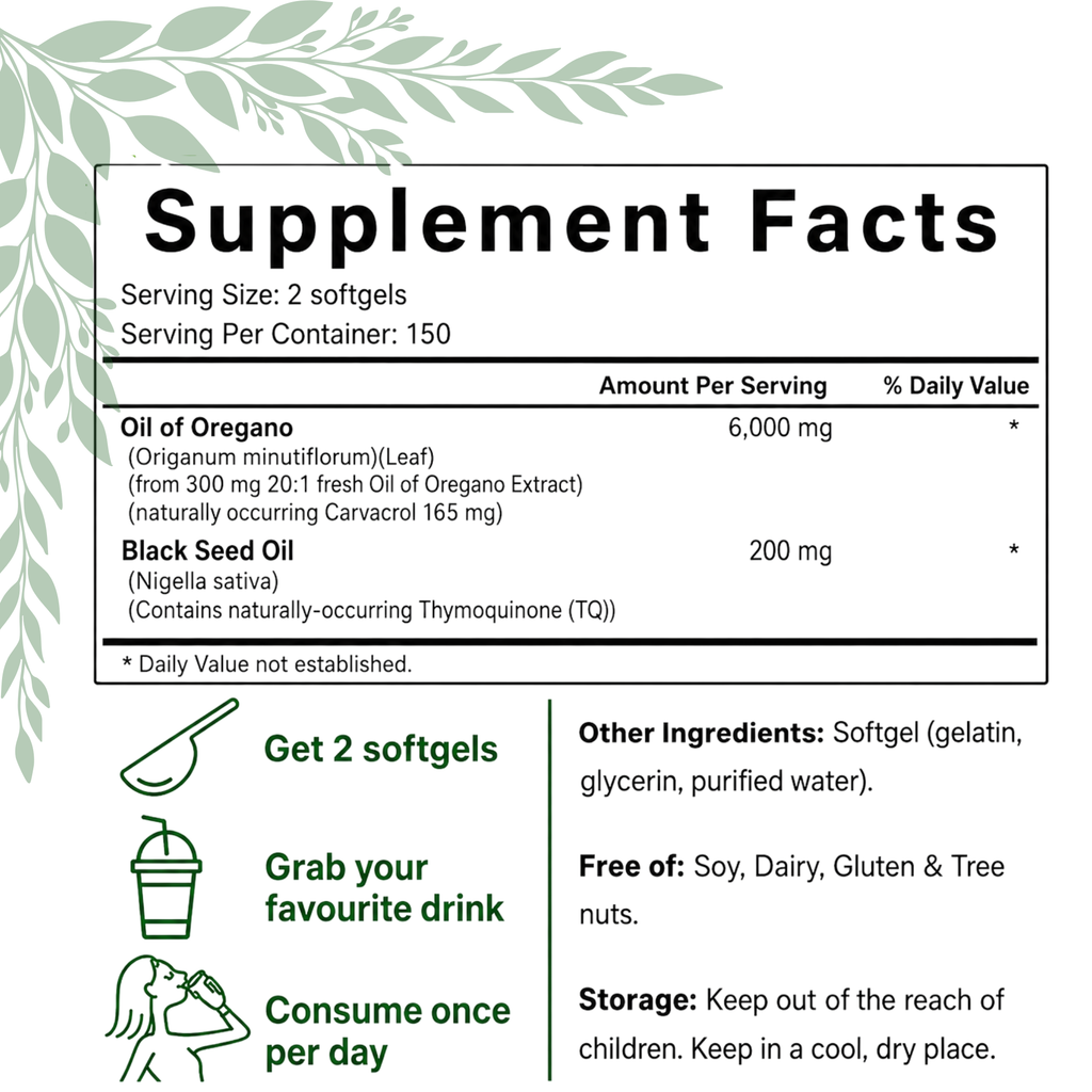 Oregano Oil Capsules